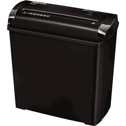 Fellowes Powershred® P-25S Strip Cut Shredder Black