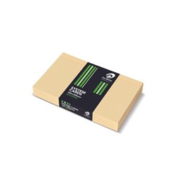 Olympic System Cards 125 x 200mm Ruled Buff Pack Of 100