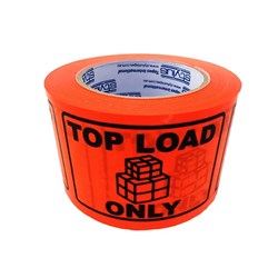 STYLUS FLUORO LABEL TAPE 75mm x 100m TOP LOAD 500 Per Roll