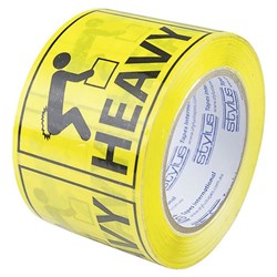 STYLUS LABEL TAPE 75mm x 100mm HEAVY Roll 500