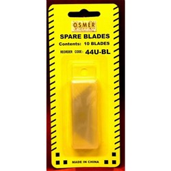 OSMER REFILL BLADES Trapezoid/Stanely Knife Pack10 Hard Case