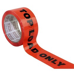 PACKAGING TAPE TOP LOAD ONLY 48mm x 66m Black/Orange