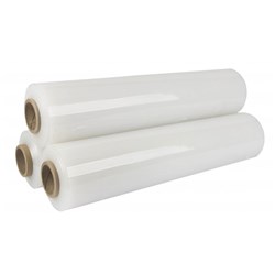 HAND STRETCH WRAP CLEAR 500mm 23um 350m